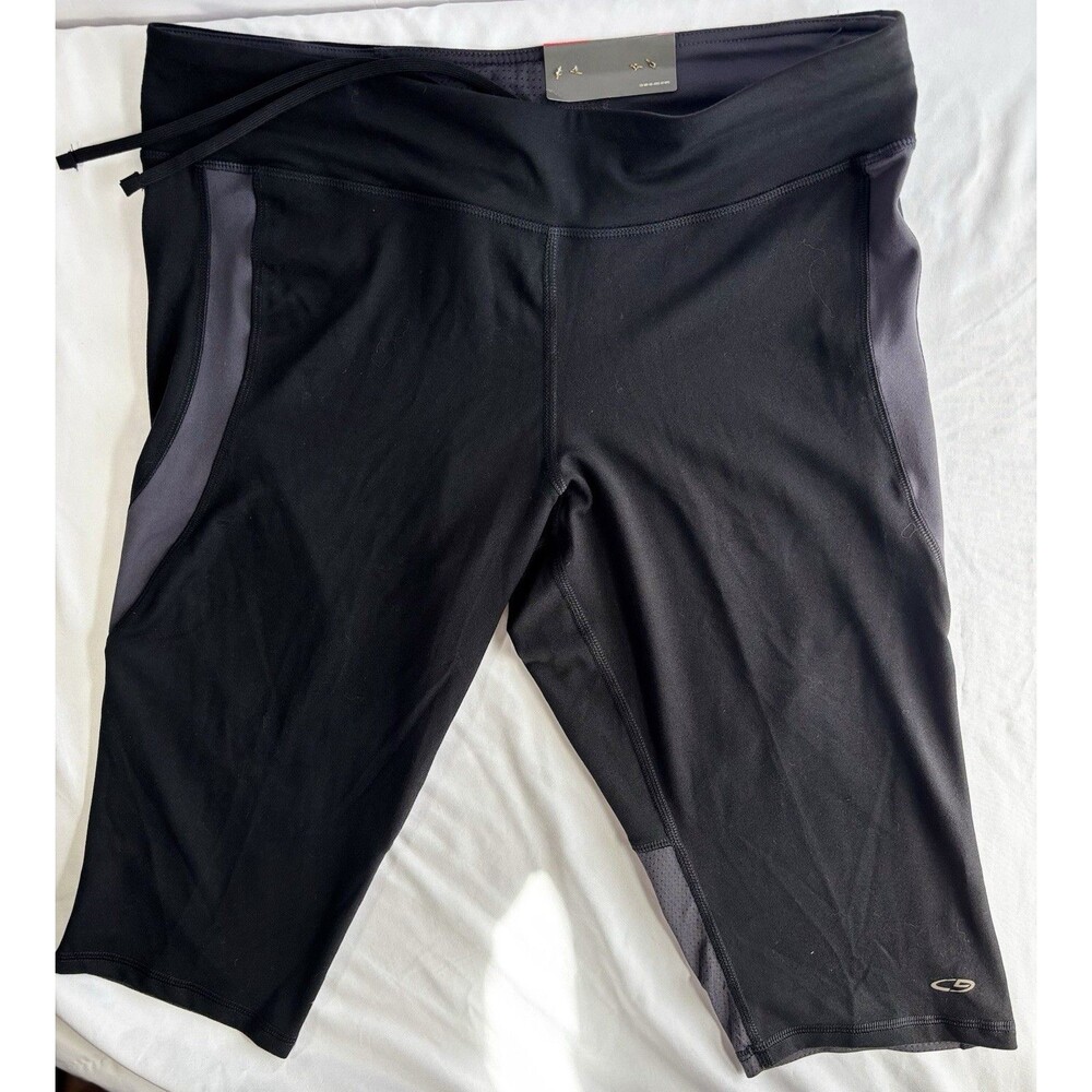 NEW Champion Adv High Performance Women's Knee Tight length Fitted Black Size XL